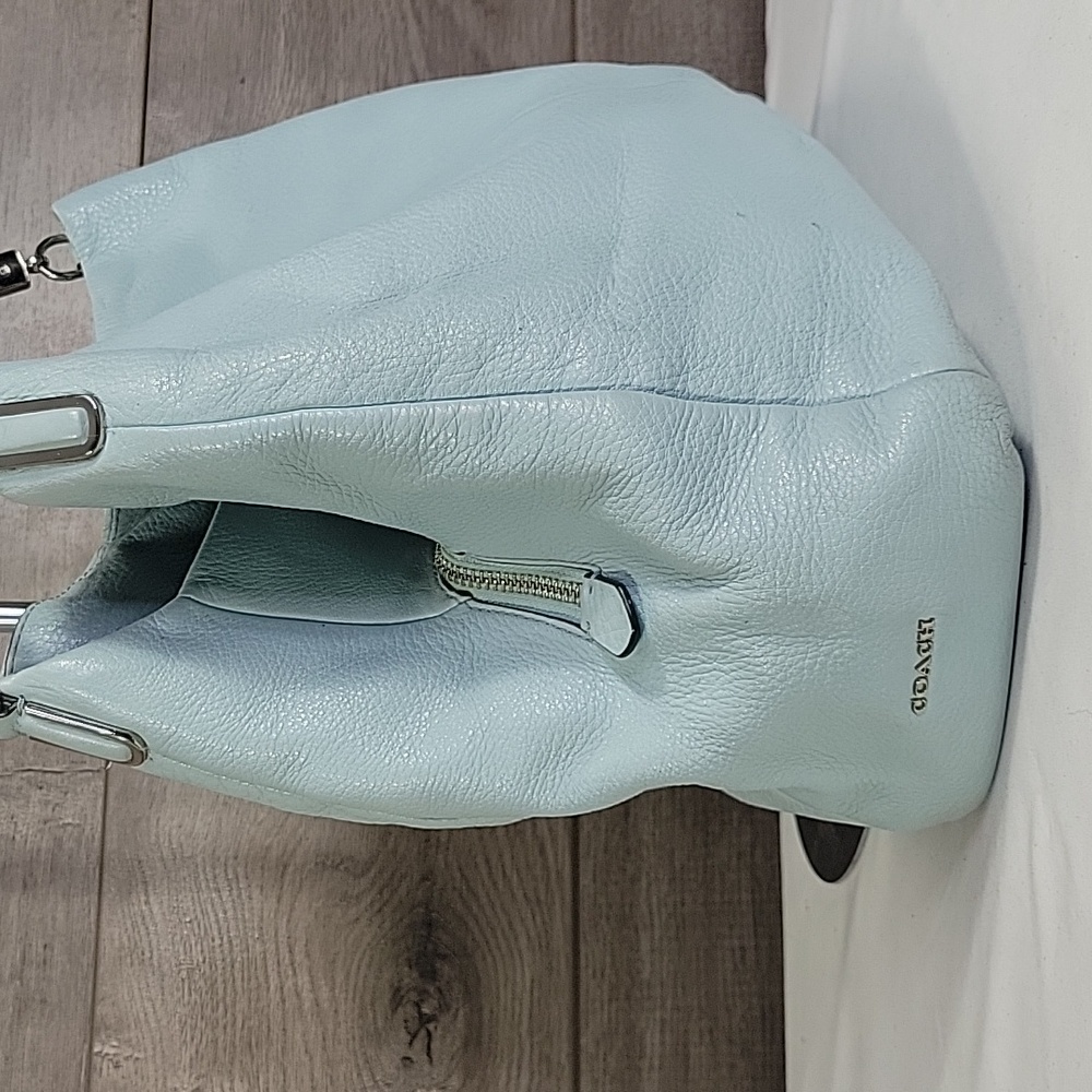 Coach Light Blue Shoulder Bag - Picture 4 of 15